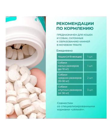 VEDA Phytovitamins Forte for cats and dogs Urological 200 - Buy Online on GoSupps.com