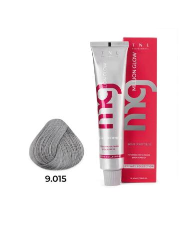TNL PROFESSIONAL Hair dye 9.015 Very light blond pastel.