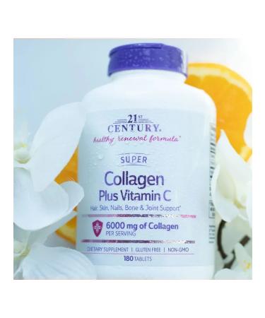 21st Century Super collagen collagen with vitamin C - Buy Online on GoSupps.com