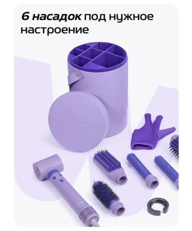 Wollmer Feng styler for hair 6 nozzles R300 IRIS with case - Buy Online on GoSupps.com