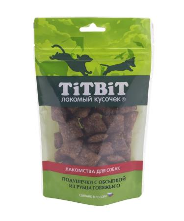 TiTBiT Dog pillows beef 80 g - Buy Online on GoSupps.com