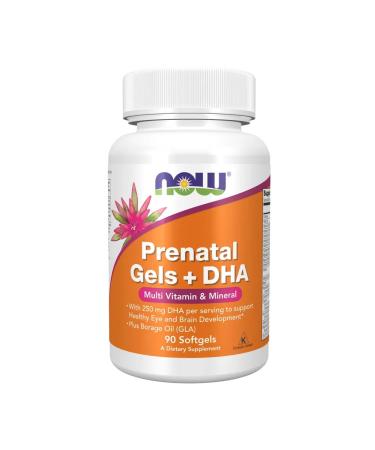 Vitamins for pregnant women Now Prenatal Gels + DHA 90 SOCOFTKAP