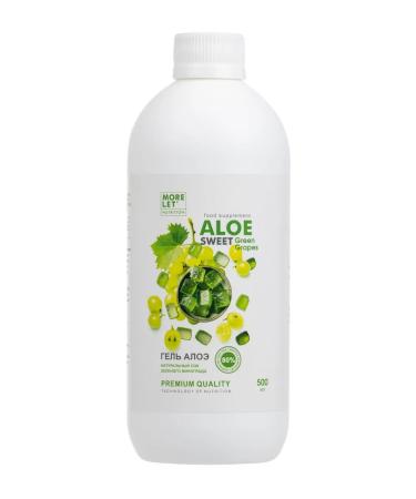 MORELET Aloe gel drinking with pulp green grapes - Buy Online on GoSupps.com