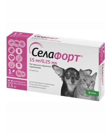 KRKA Sealess Drops for dogs and cats up to 2.5 kg