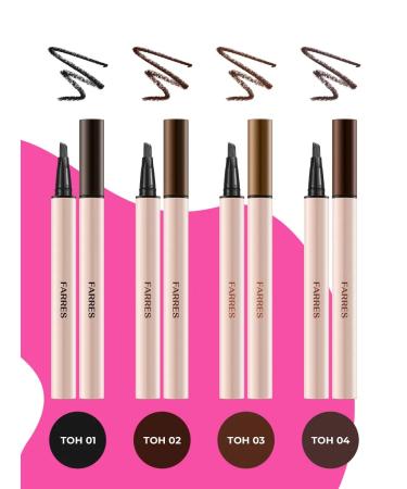 PrettyGirl Eyebrow pencil with microblading effect 04 - Buy Online on GoSupps.com