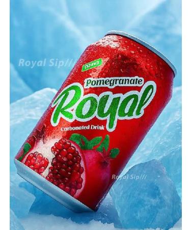Market G Glated pomegranate drink Royal 6 pcs. 0.3 l - Buy Online on GoSupps.com