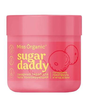 MISS ORGANIC Sugar Daddy scrub for body tonic sugar 140 ml