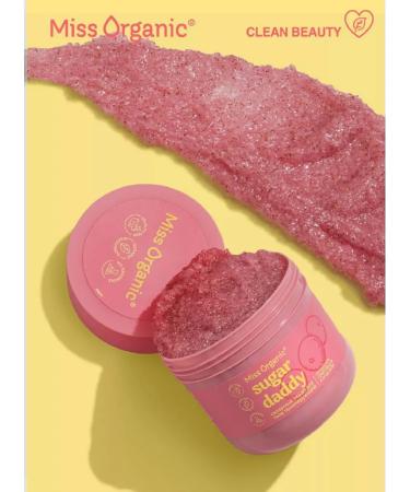 MISS ORGANIC Sugar Daddy scrub for body tonic sugar 140 ml - Buy Online on GoSupps.com