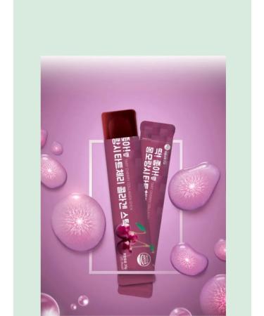 Korean collagen jelly with the taste of cherry 15 sticks - Buy Online on GoSupps.com