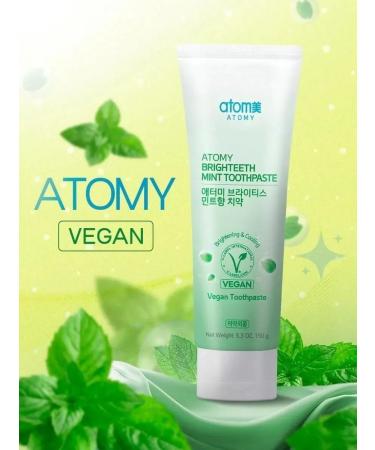 Atomy Toothpaste 150 grams of atomi vegan 2 pcs - Buy Online on GoSupps.com