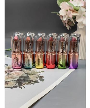 Kiss Beauty Lipstick Beautiful Lips 6 pcs - Buy Online on GoSupps.com