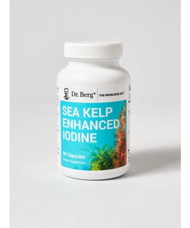 Dr Berg Vitamin Complex seaweed iodine 90 GMP capsules - Buy Online on GoSupps.com