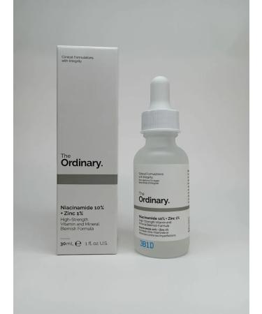 Ordinary Acne with acne with niacinamide 10 % and zinc 1 %
