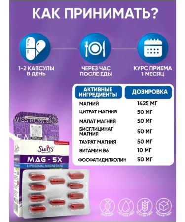 Swiss Liposomal magnesium. Malat Bisglitsinate Taurat Citrate - Buy Online on GoSupps.com