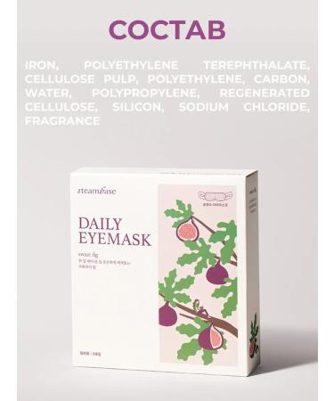 STEAM BASE SPA-mask set to relax the eyes with the aroma of figs - Buy Online on GoSupps.com