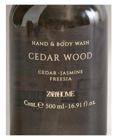 ZARA HOME Flavored liquid soap CEDAR Wood 500ml - Buy Online on GoSupps.com