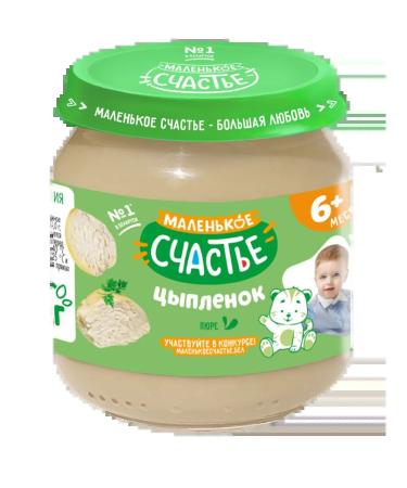 A little happiness Puree meat chicken 6 pcs x 80 g - Buy Online on GoSupps.com