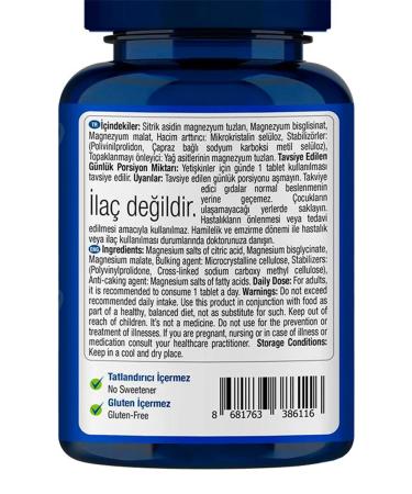 One Up Magnesium - Triple Magnesium Complex 30 tablets T rkiye - Buy Online on GoSupps.com