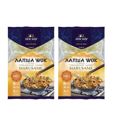 Sen Soy Lapsha glass Saint Soy Harusame Wok 2 pieces 150 grams - Buy Online on GoSupps.com