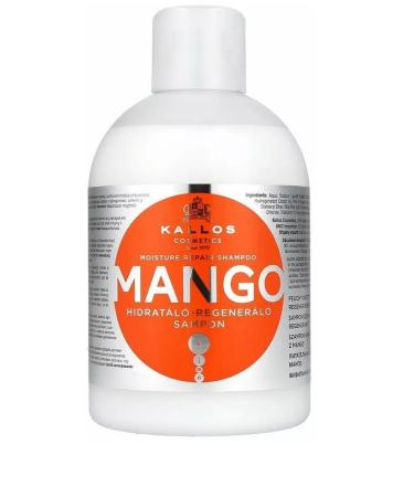 Kallos Mango 1 l shampoo 2 pcs - Buy Online on GoSupps.com