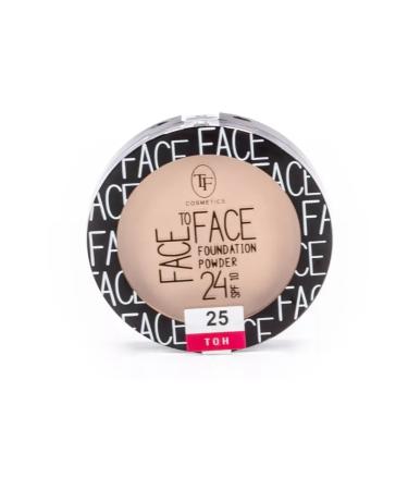 TF Cosmetics Facial powder tone 25 golden beige 13 g