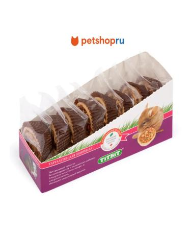 Titbit Tartlets for chinchil with cranberries pumpkin 8pcs