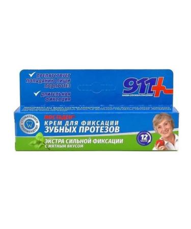 Home medicine cabinet 911 cream for fixing dentures Mostaden 40 ml