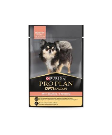 Purina Pro Plan Wet food for adult dogs plowing with salmon 85 gr. - Buy Online on GoSupps.com