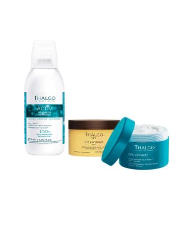Thalgo Slimming Body Kit (Firming Cream + Body Scrub + Slim Effect Dietary Supplement)