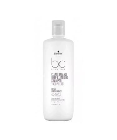Schwarzkopf Professional Deeply cleansing shampoo Clean Balance Deep Cleansing Shamp ...
