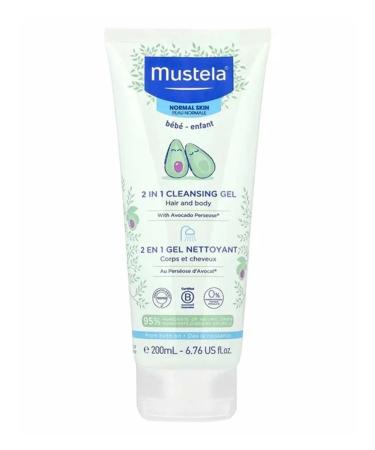 Mustela Bathing gel 2 in 1 Cleansing Gel 200 ml children