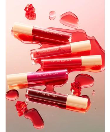 Nature Republic Plum rush tint for lip with watery-gel texture - Buy Online on GoSupps.com