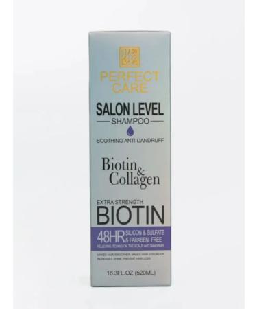 Shampoo for professional care with biotin and collagen