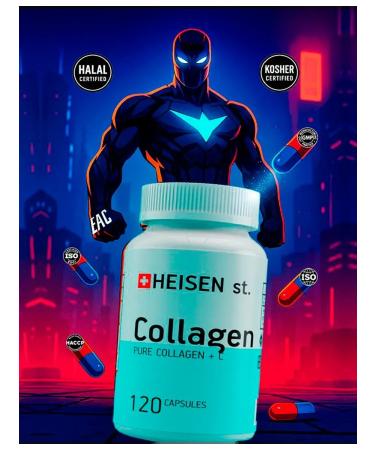 Heisen Standards Collagen with vitamin C set 2pcs - Buy Online on GoSupps.com