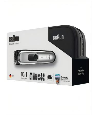 Braun Set 10 in 1 trimmer MGK7920TS + Gillette machine - Buy Online on GoSupps.com