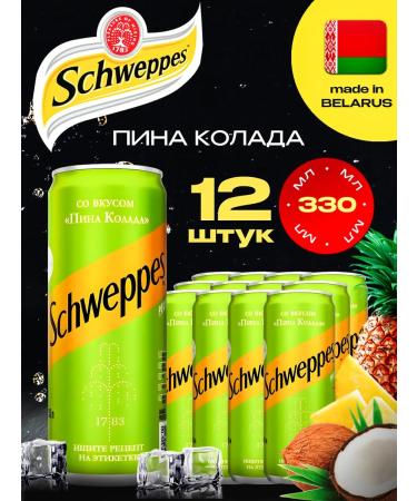 Schweppes Drink Pin Kolad 12 pcs. 0.33 l. Z b