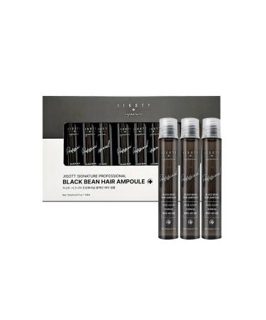 Jigott Ampulus filler for hair with black beans extract 10 pcs