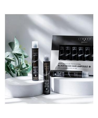 Jigott Ampulus filler for hair with black beans extract 10 pcs - Buy Online on GoSupps.com