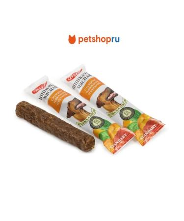 TiTBiT Sausages with beef scar for dogs 50 g