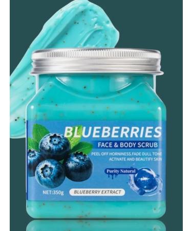 SALE Body scrub with blueberries