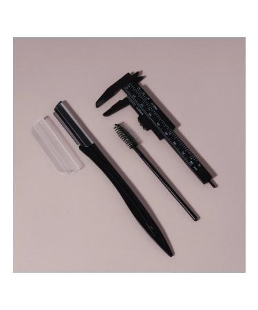 QF Set for eyebrow correction 3 items black color - Buy Online on GoSupps.com
