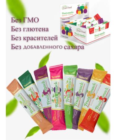 Fruit Food LLC Fruit Fooded fruit bars apricot 8 pcs - Buy Online on GoSupps.com