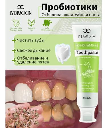 LYDIMOON Probiotic bleaching toothpaste 120 g