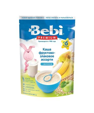 Bebi Premium porridge fruit-green assorted with milk