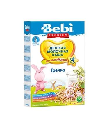 Bebi Premium porridge buckwheat with milk 4 months 200g