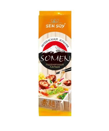 Sen Soy Premium Macarone Japanese wheat noodles Sumy- 16 pcs - Buy Online on GoSupps.com