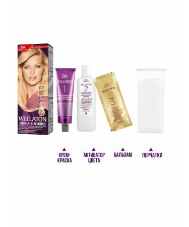 WellaTON Sustainable hair dye 10 0 sugar 2pcs - Buy Online on GoSupps.com