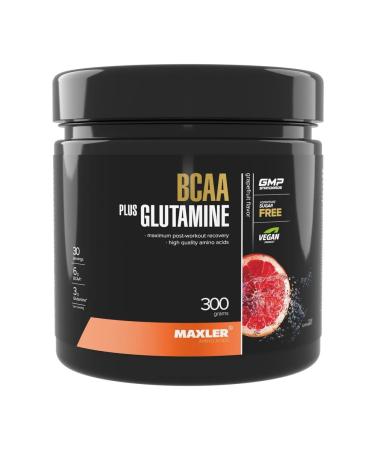 maxler BCAA + glutamine BCAA + Glutamine 300 g USA Grapefruit