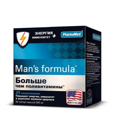 Men-s. The formula is more than polyvitamins energy+immunity 60 K ...