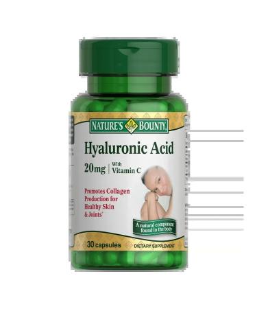 Nature's Bounty Hyaluronic acid 20 mg 30 pcs